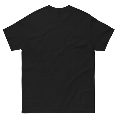Black Phippa Squad classic tee back view, unisex hip hop streetwear