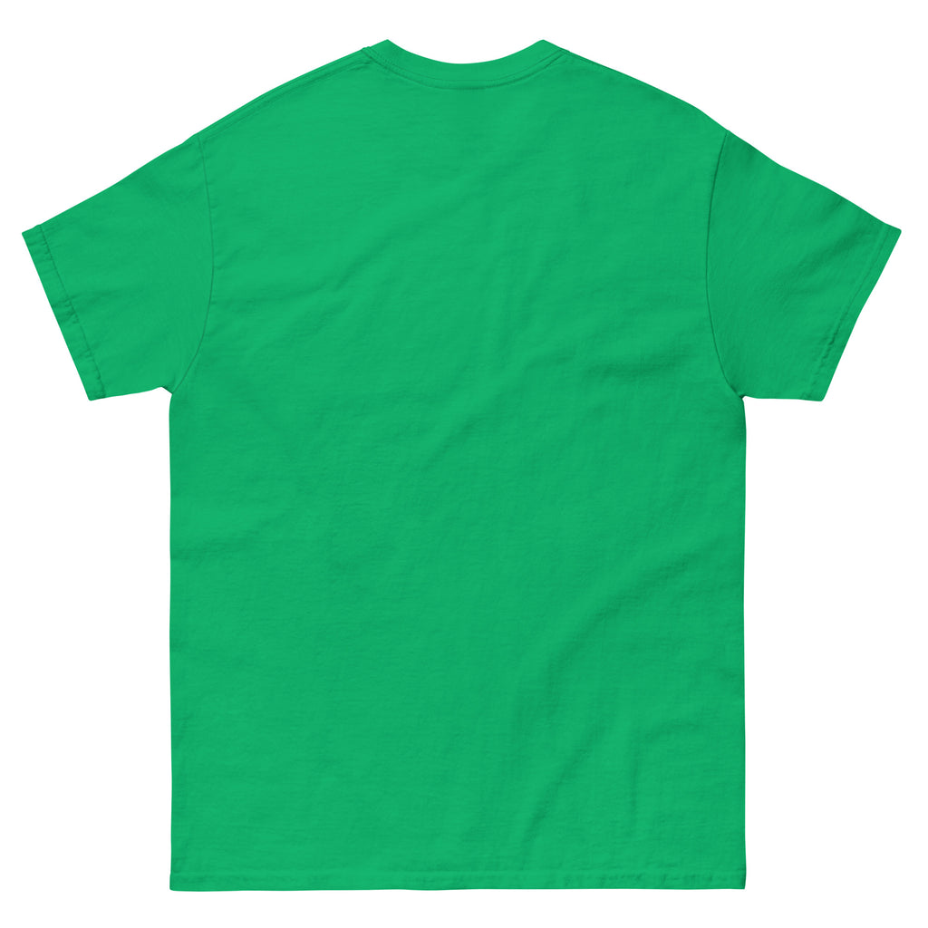 Irish Green Phippa Squad classic tee back view, unisex hip hop streetwear